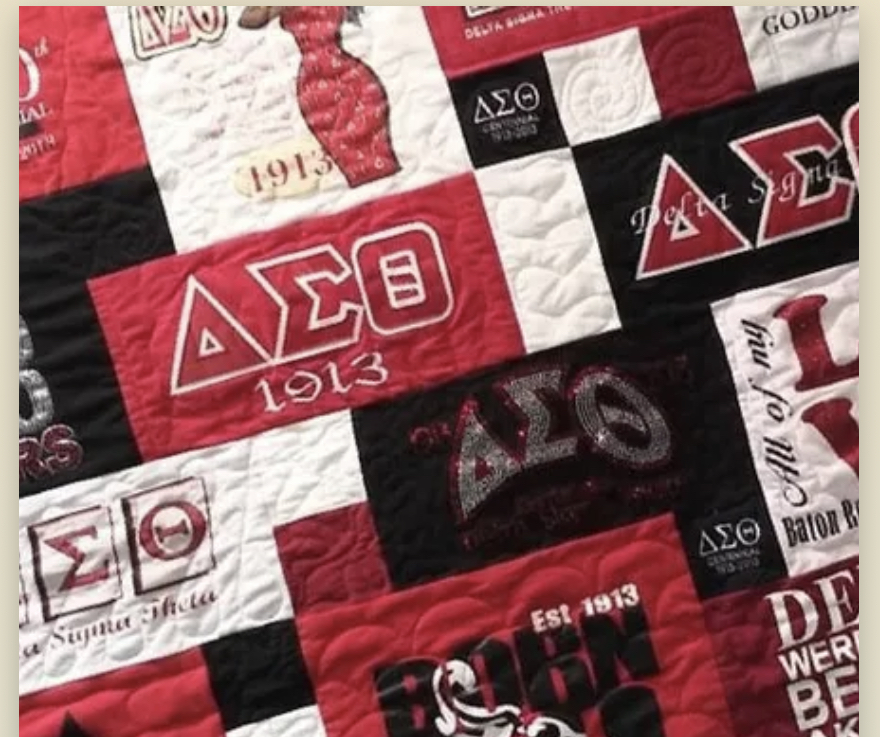 Keepsake quilt — t-shirt quilt